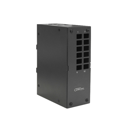 Fiber Termination Panels - Compact DIN Mount